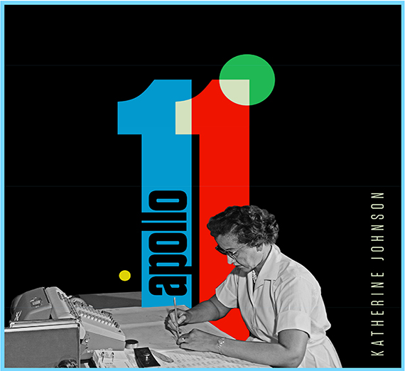 Katherine Johnson graphic