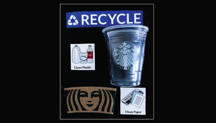 recycling shadow box