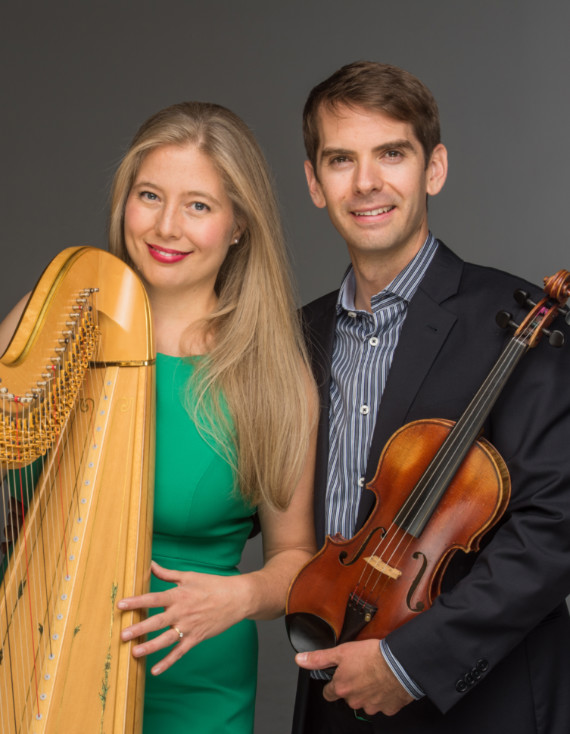 Portrait of Earecke Tregenza-Moody and Jason Moody