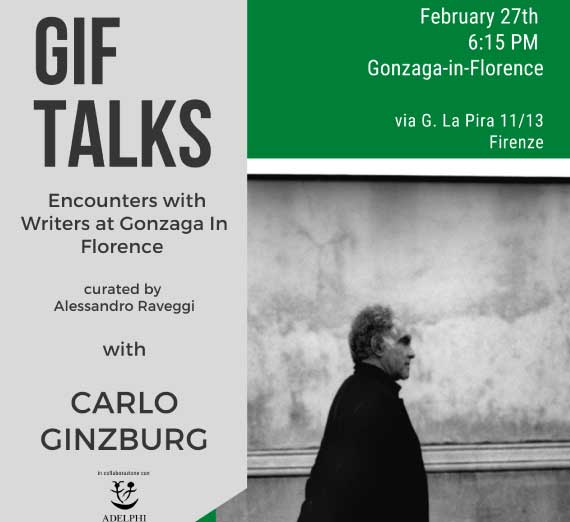 GIF Talks with Carlo Ginzburg, February 27, 2023