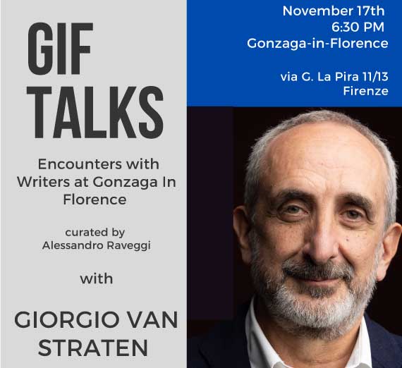 Giorgio Van Straten, GIF Talks, November 17, 2021