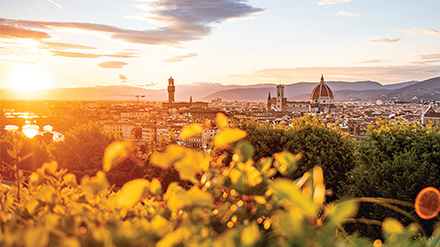 Florence at Sunset