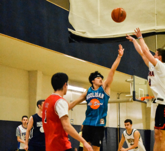 students playing basketball in RFC