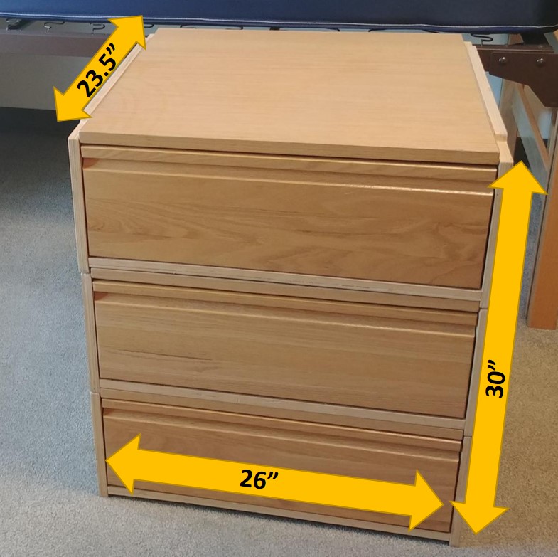 Dresser Measurements