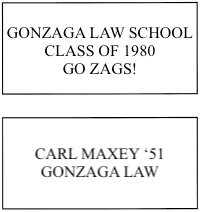 A graphic depicting the text limits of personalized bricks.