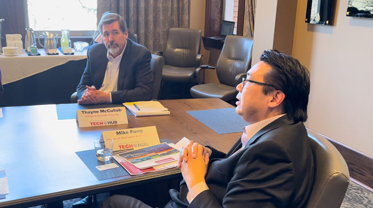 Thayne McCulloh and Mike Fong