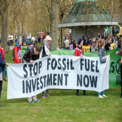 Divestment Protest