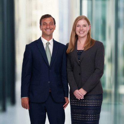 Dan Fruchter and Vanessa Waldref