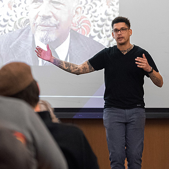 Gonzaga hosts a lecture, where participants can partake in civil engagement and humanistic dialogue.