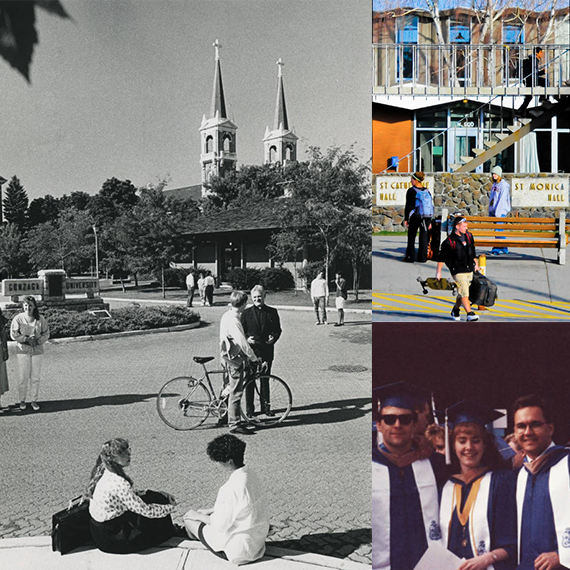 Historic images from Gonzaga Magazine
