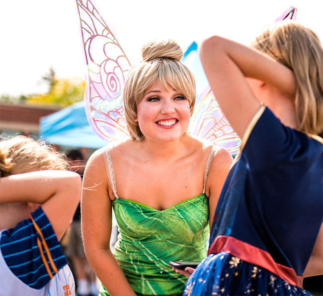 woman in fairy costume