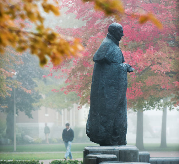statue of st.ignatius 