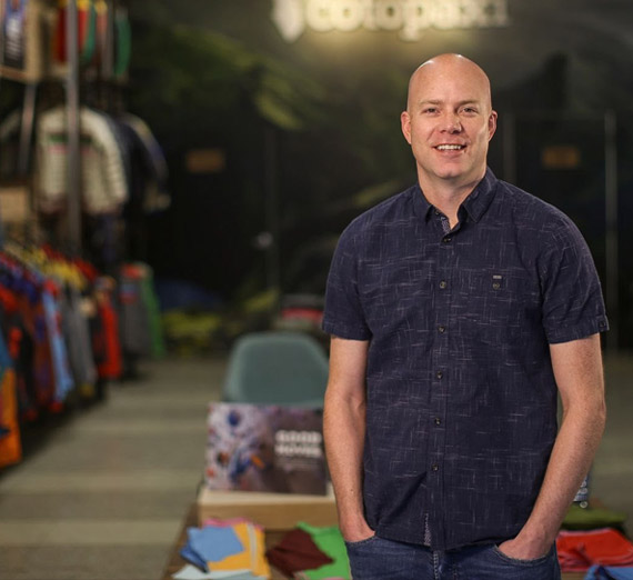 Davis Smith, found of Cotopaxi