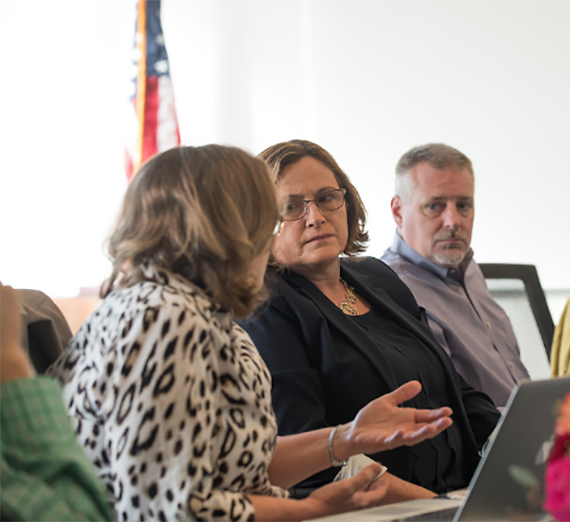 School of Education doing strategic planning 