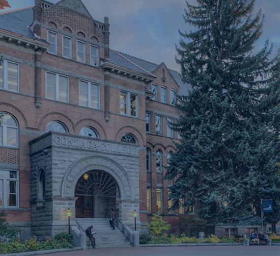 College Hall on the Gonzaga University campus