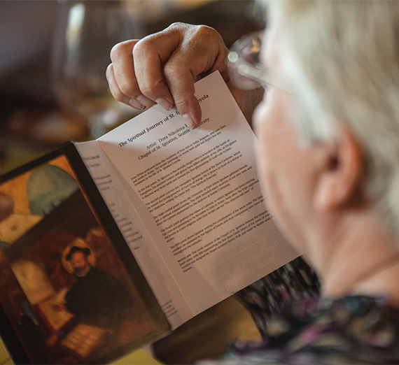A Gonzaga alumna reads the The Spiritual Journey of St. Ignatius of Loyola 
