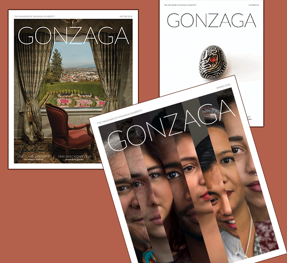 Three GMag covers