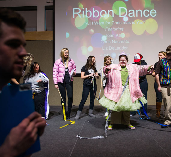 G.U.S.R. dance rehearsal 