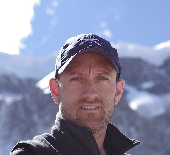 Head shot of Dan Futrell outdoors. 