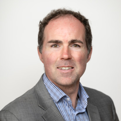 Portrait of Caoimhín De Barra, Ph.D., Assistant Professor of History