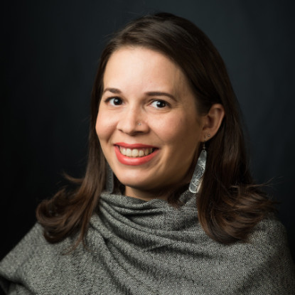 Portrait of Dr. Noralis Rodriguez-Coss, Assistant Professor & Department Co-Chair of Women's and Gender Studies.