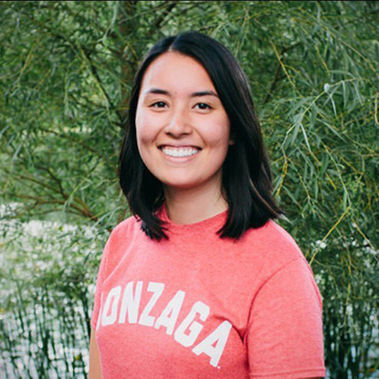 Portrait of Sarah Marr, Sociology Major, Alumni Gonzaga University 