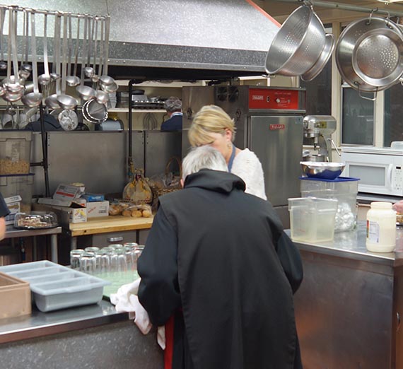 St. Andrew’s Abbey Kitchen 