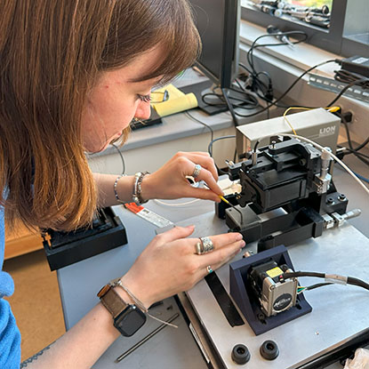 Lexi focuses on equipment