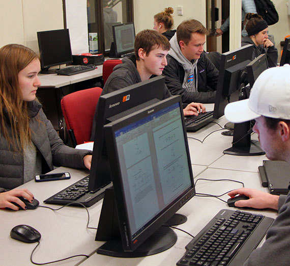 computer lab