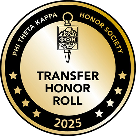 Phi Theta Kappa’s 2024 Transfer Honor Roll Logo 