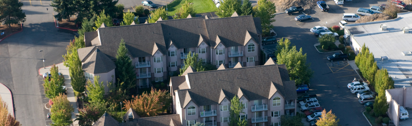 Dussault Suites arial view