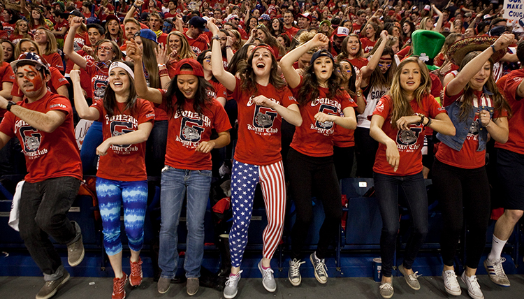 kennel club students in 2013 jump and cheer