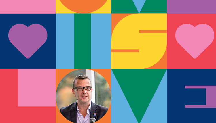 graphic that reads Love is Love