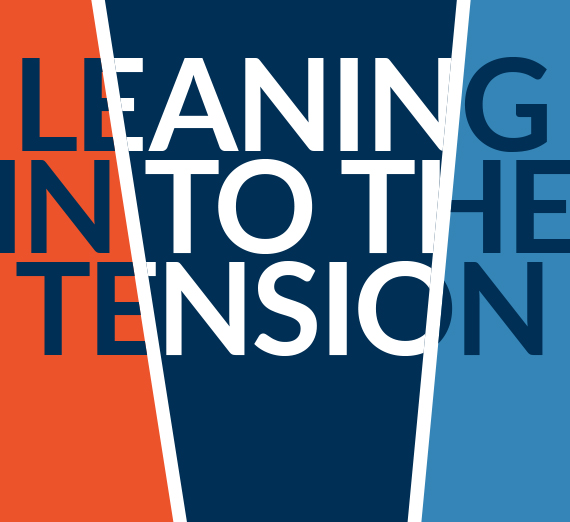 "Leaning into tension" story cover