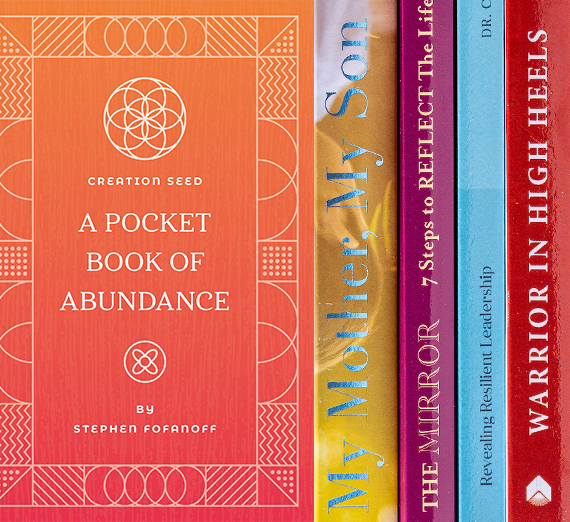 Image of books written recently by Alum.