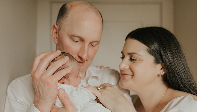 ’10 Kelsey (Higley) and ’04 Kevin O’Brien welcome a son, Callum