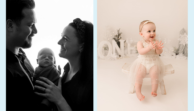 Baby Zag JR on left and baby Zag Jolene on the right.