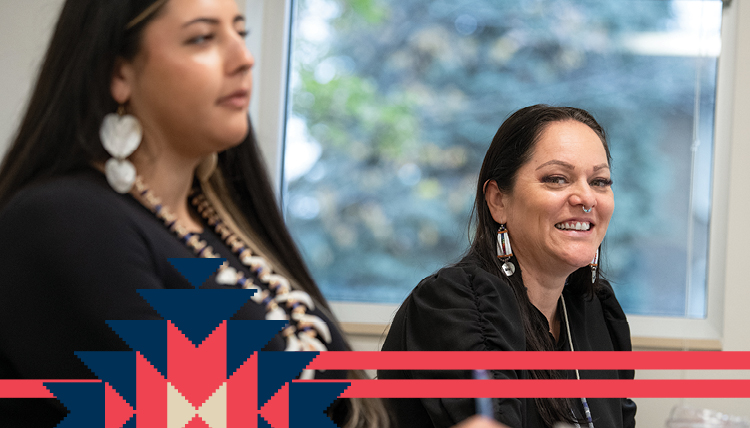 native women in classroom