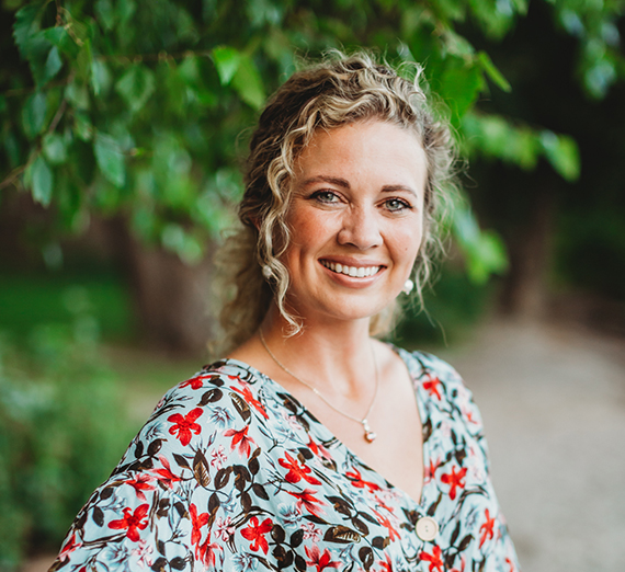 Genavive Edman (’13), founder and president of Coeur du Christ Academy.