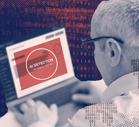 Higher Ed Grapples with AI's Impact Main Graphic 