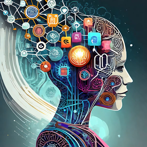 Soft Skills Development with AI Image