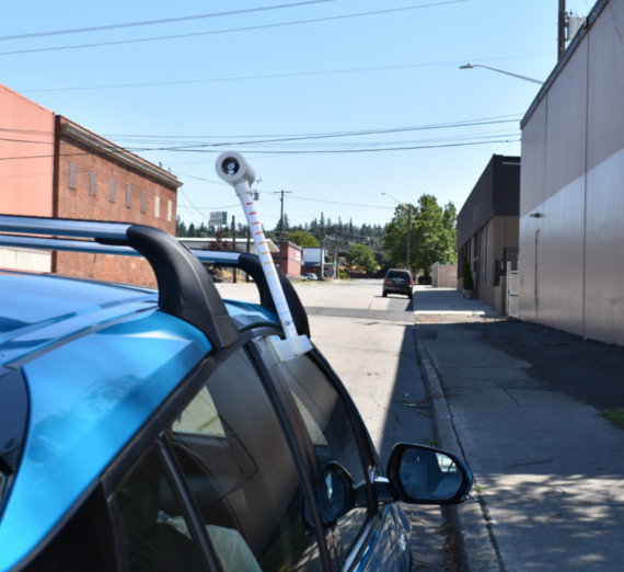 Car with Heat Sensor