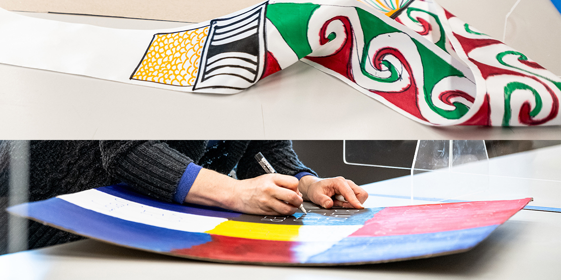 images of sash and poster decorating