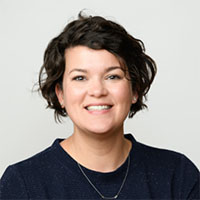 headshot photo of Rebecca Donaway 