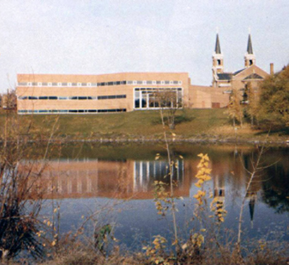 Jepson Center photographed 1988 Colored