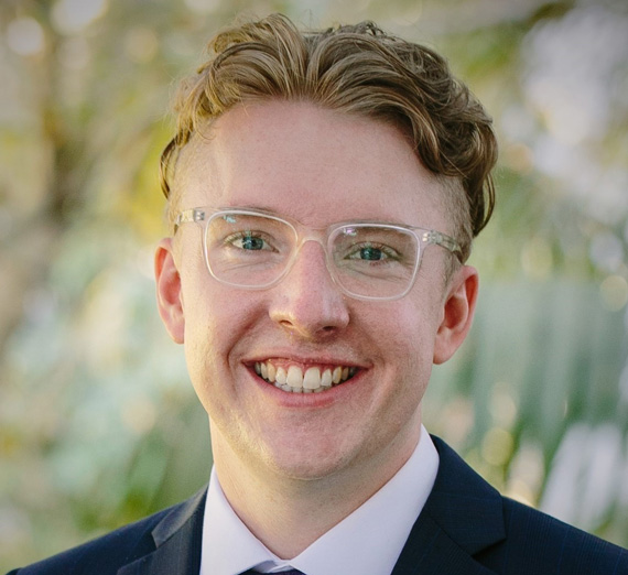 Headshot of Staff Assembly president, Matt Eastman