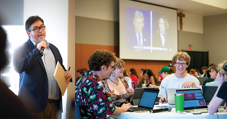 Two photos for the Gonzaga ROP.