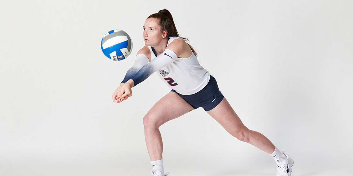 Gonzaga volleyball player Rhea Janse