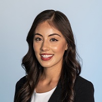 An image of a woman smiling