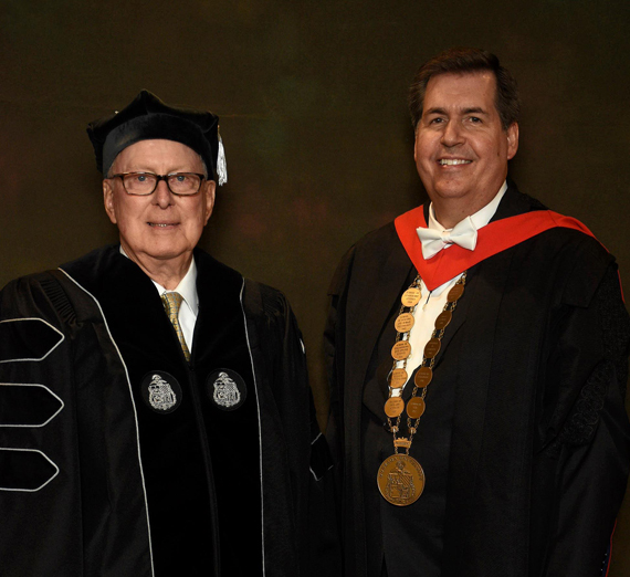 Terry Payne and Gonzaga Former President Thayne McCulloh